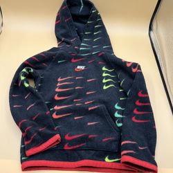 Nike Little Boys Swoosh Arctic Fleece Hoodie Size 3T