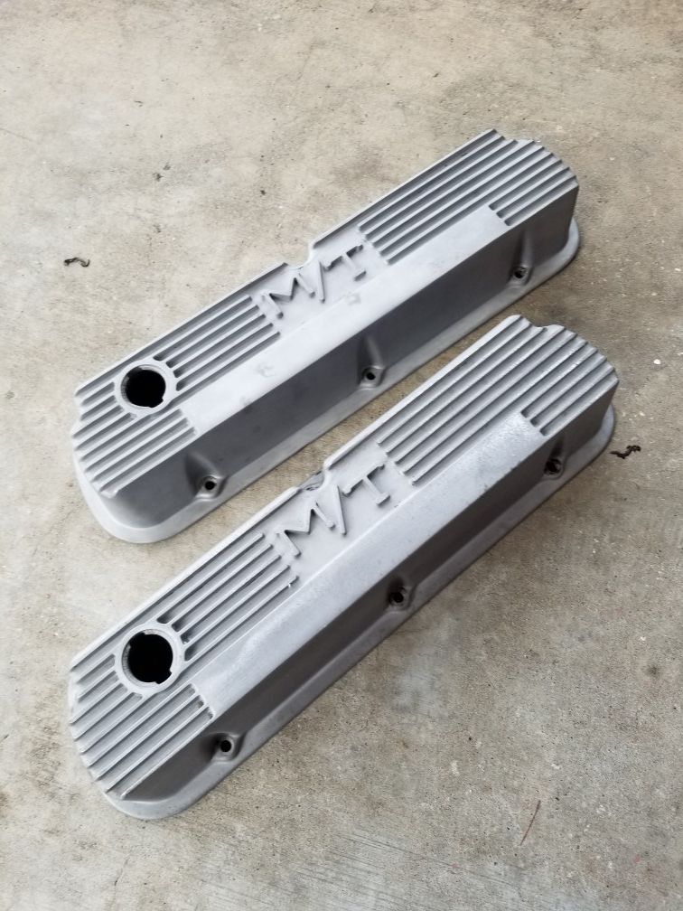 M&T valve covers sbf