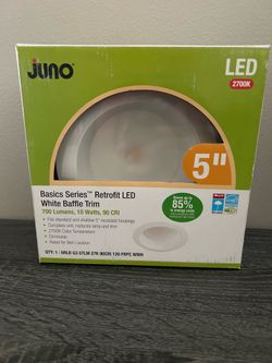 Juno Basics Series Retrofit LED is a 5-inch