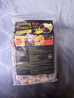 Ginseng Five Treasure Tea – 30 Bags – New Sealed