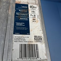 Three ladders for sale