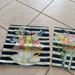 2 Outdoor Pillow Covers