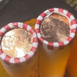2025 Unopened Penny Rolls ( 2 )