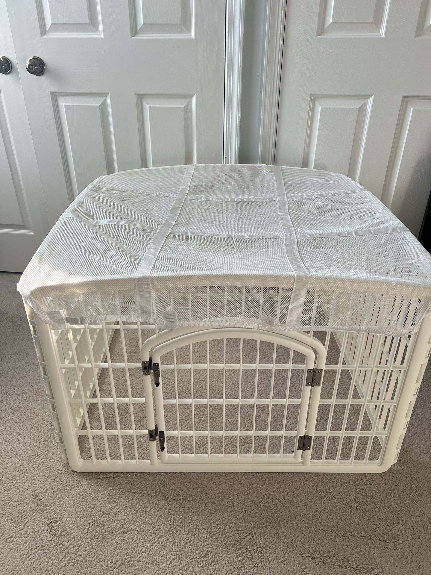 Puppy Exercise Playpen With Cover