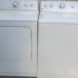 MAYTAG CENTENNIAL COMERCIAL TECHNOLOGY WASHER AND ELECTRIC DRYER 