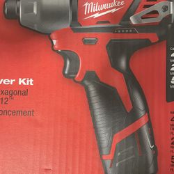 Milwaukee M12 POWER BUNDLE Sealed, Factory Boxes 3 Piece Lot $320