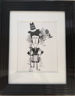Singing Lady Framed Wall Art