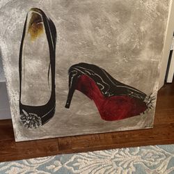 Canvas Painting - Louboutin
