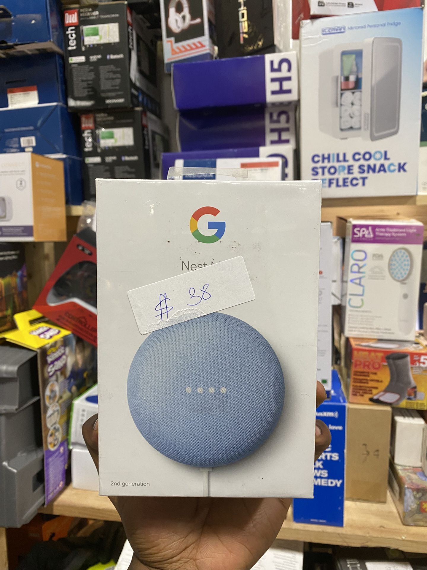 Google Nest Mini (2nd Generation) - Sky