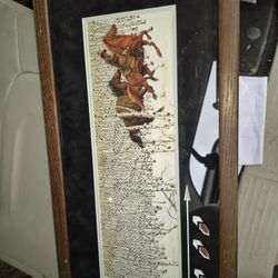 Bev Doolittle  "Sacred Ground" Print  W/frame