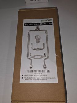 Emnooti 7-10 Inch Adjustable Lamp Shade Harp
