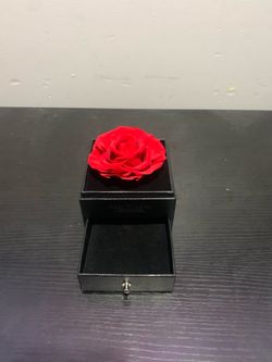 Rose jewelry box