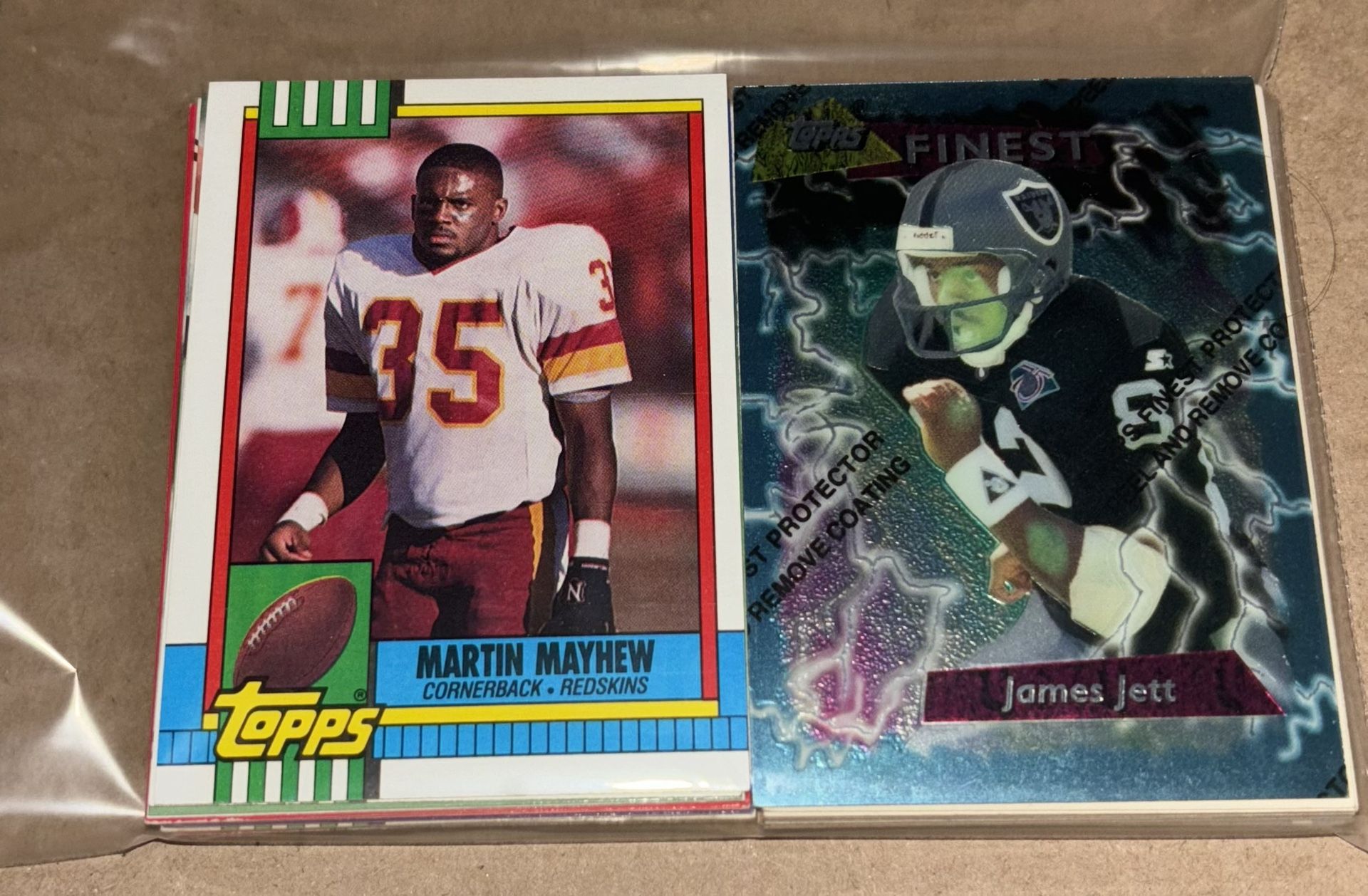 Mystery 50x Count Of Football Cards (Range From 60’s-Present Day)