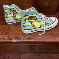 Converse Chuck 70 High Top x Scooby-Doo The Mystery Machine Shoes Womens SZ 5.5