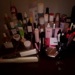 Variety Of Makeup. Almost All Of It Is From Sephora Or Ulta Also A T3 Hair Straightener From Ulta