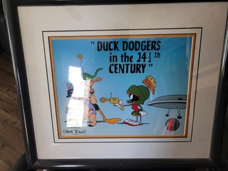 Animation Cell, Duck Dodgers 24 1/2 Century