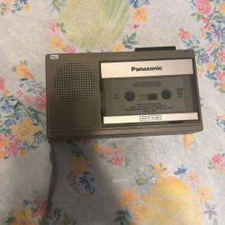 Vintage Panasonic Cassette Player 