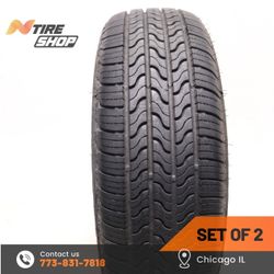 Set of 2 Used  8.5/32    195/60R15  88T  Firestone