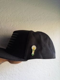 Religious Saint Enamel Hat Pin ✨ Green & Gold – New