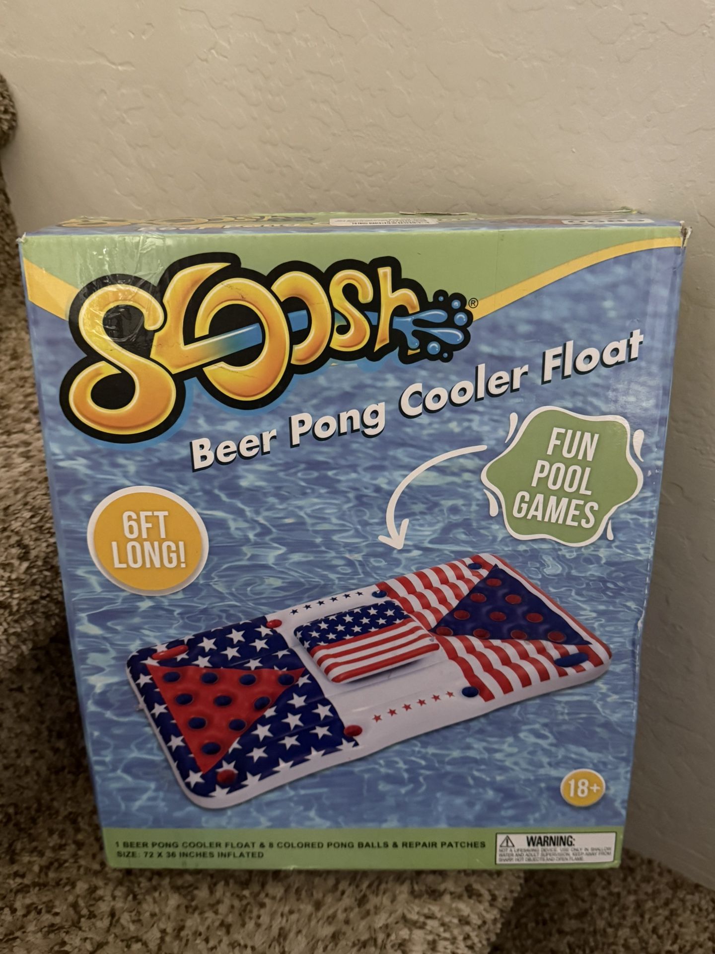 BEER PONG COOLER FLOAT