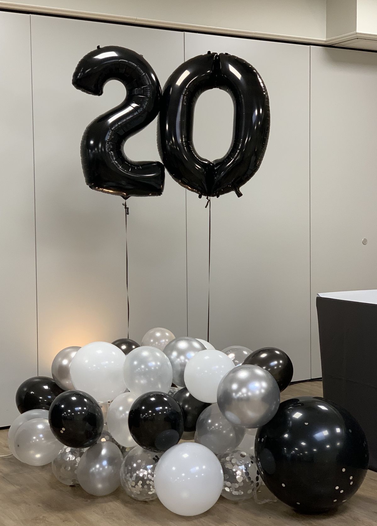 Big 40 Inch Black balloon #20