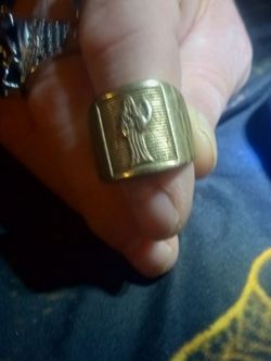 18 k Grimm reaper, very rare/Invicta wrist watch