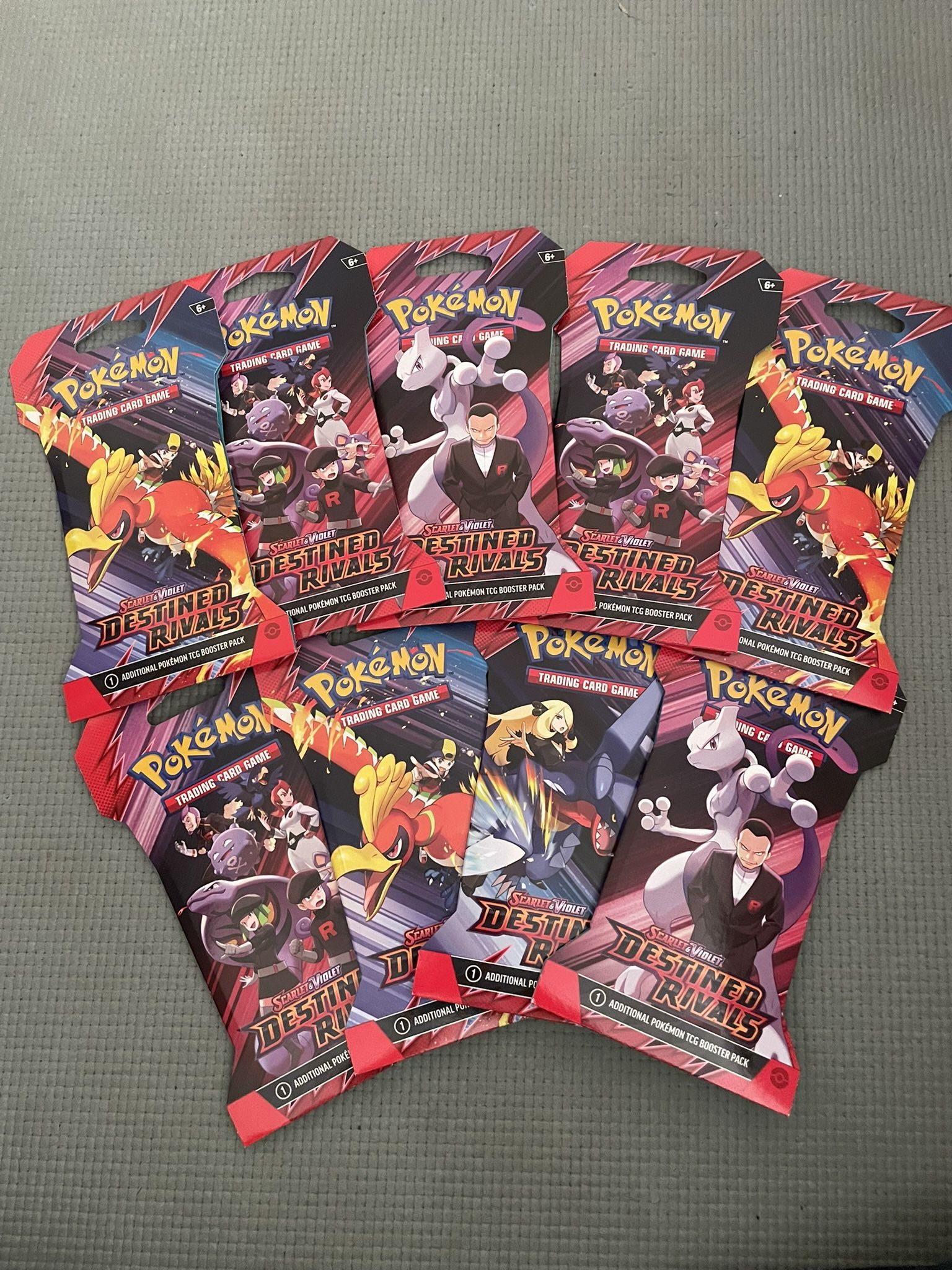 Pokémon Destined Rivals Sleeves Packs