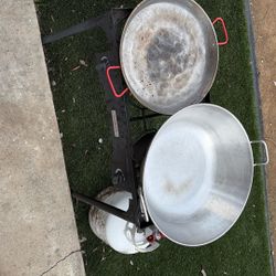 Quemador Con Caso Y Comal. Tanque  De Gas 