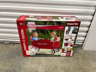 Radio Flyer 3-in-1 EZ Fold Wagon with Canopy