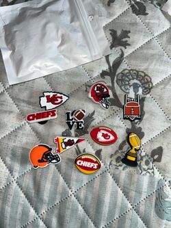 NFL KANSAS CITY CHIEFS Crocs Shoes Charm