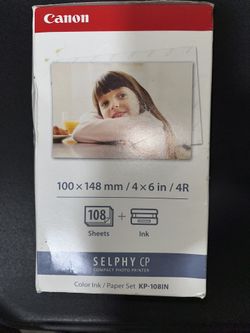 KP-108IN Color Ink/Paper Set Unopened 