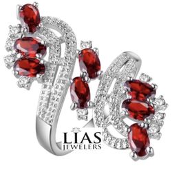 New 18k White Gold Engagement Ring 