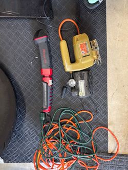 Tool Bundle for Sale – Jigsaw, LED Trouble Light & Extension Cords