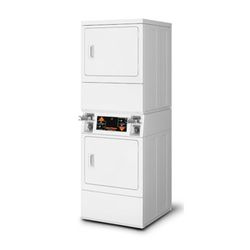 New Speed Queen SSGSXAGS113TW01 Stack Dryer – 18 lb Capacity (Gas)