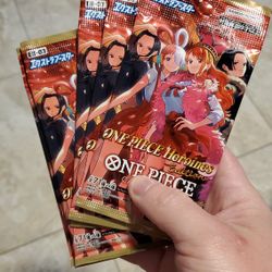 One Piece JAPANESE Packs TCG