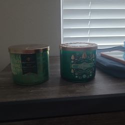 Two Bath & Body Works Candles