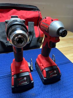 Milwaukee 3610-22CT M18 18V Li-ion brushless cordless compact hammer and impact combo kit