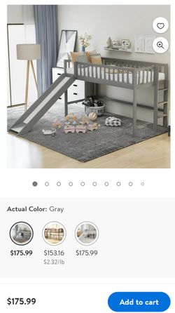 Twin Bed With Slide