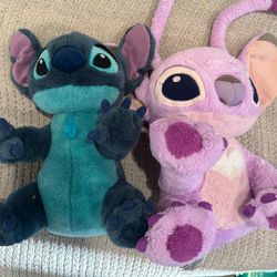 Authentic Disney Store Vintage Lilo & Stitch Plushies 