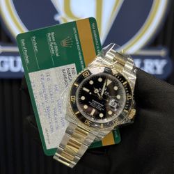 Rolex Submariner Black Insert Two Tone 2019