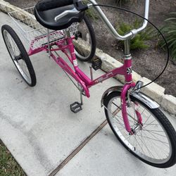 Sun 1 Spd 24 Trike Bike (Map 1st Plz)