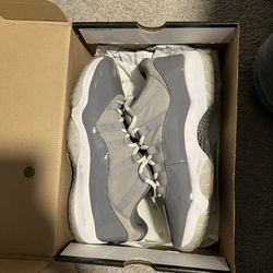Cool Grey Jordan 11 Low Size 10.5
