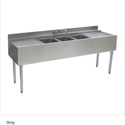 Eagle group B6C-22. 72” Underbar Sink