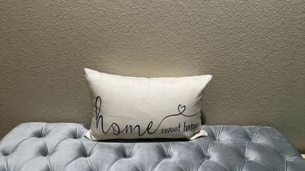 Home sweet home pillow