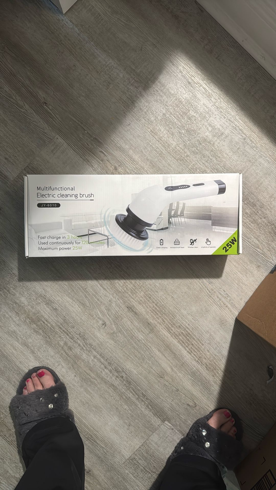 Electric Spin Scrubber