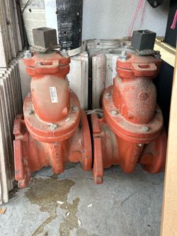 6” gate valve