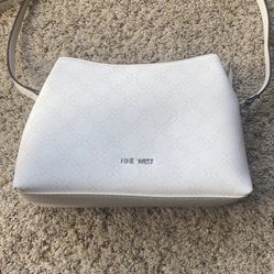 Nine West Purse  White and Tan