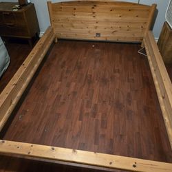 Solid Pine QUEEN Bed Frame