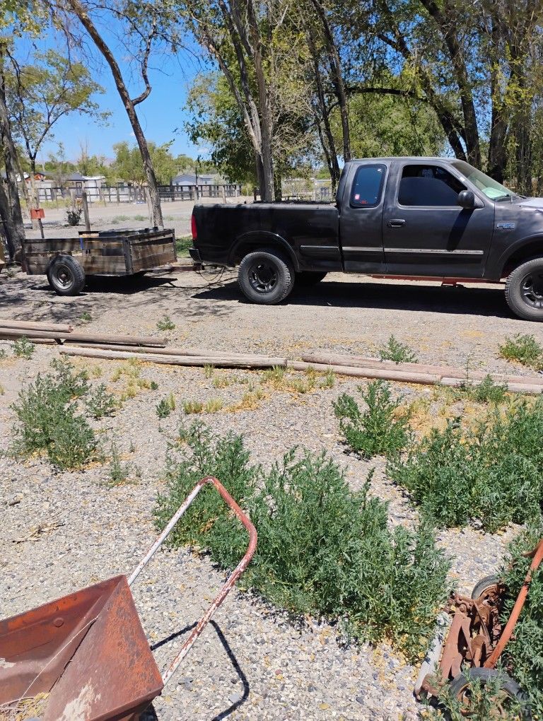 F-150 And Trailer 1,800