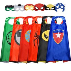 Superhero Capes With Masks 